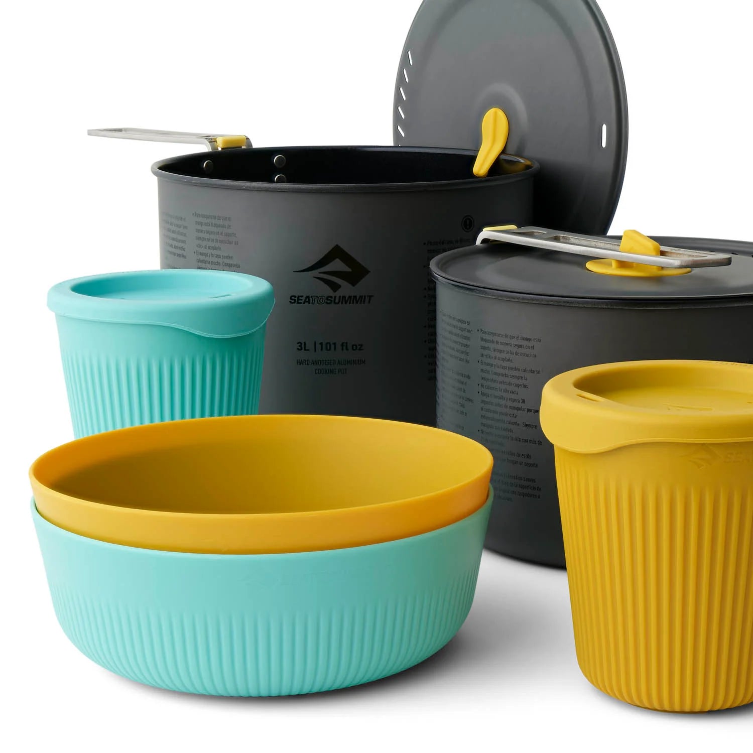 Sea to Summit Frontier UL 2P Two Pot Cook Set – Ultraleichtes Kochset für 2 Personen