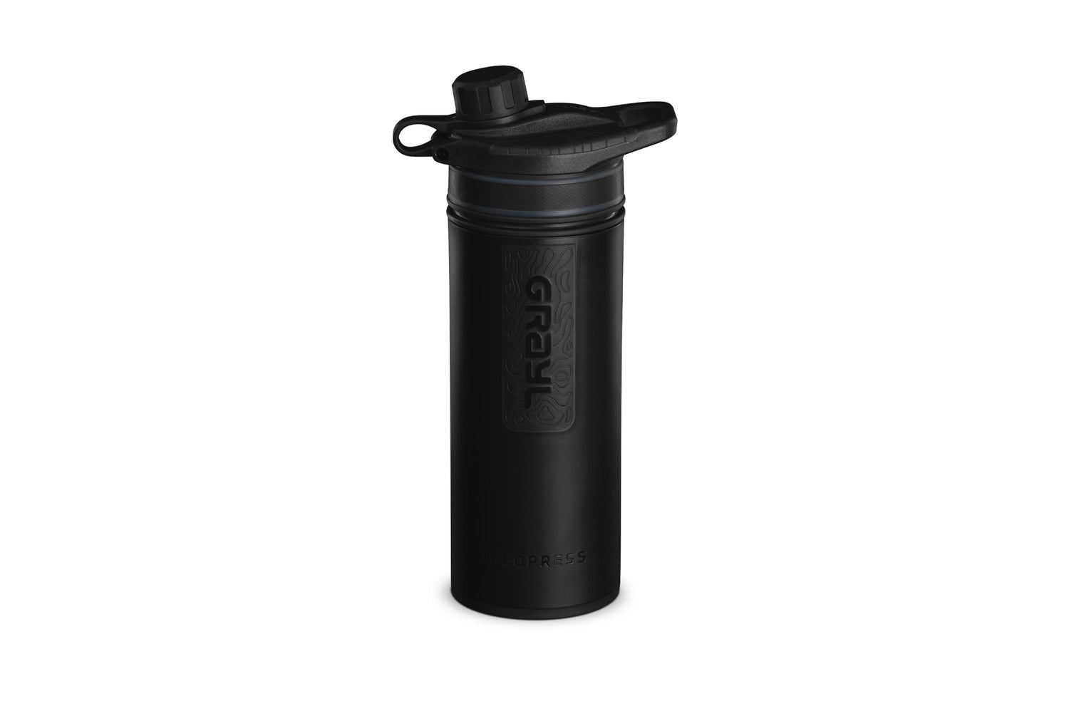 Grayl Geopress Purifier Bottle Covert Black