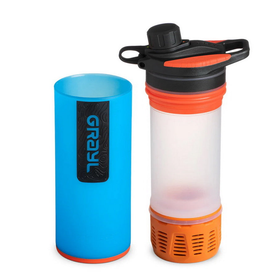 Grayl Geopress Purifier Wasserfilter 0.7L Blau