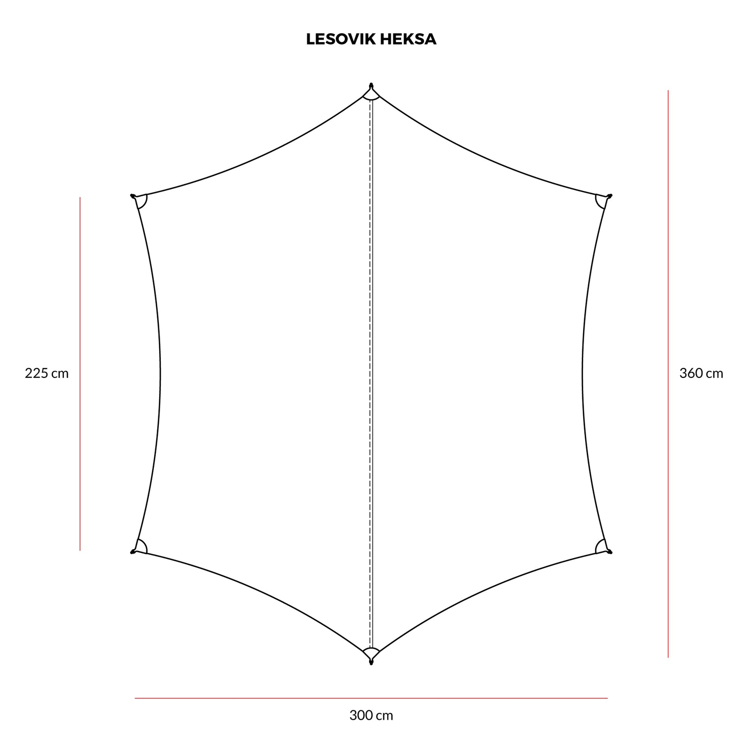 Lesovik Heksa Tarp
