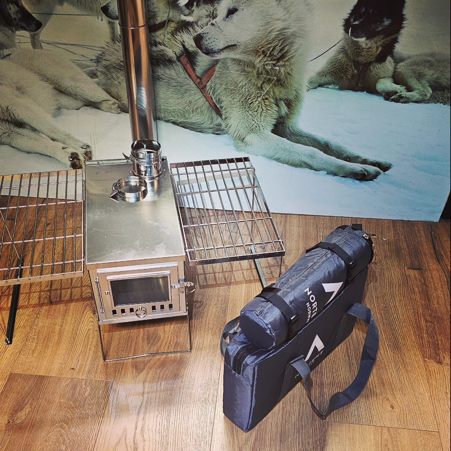 Nortent Faltbarer Zeltofen