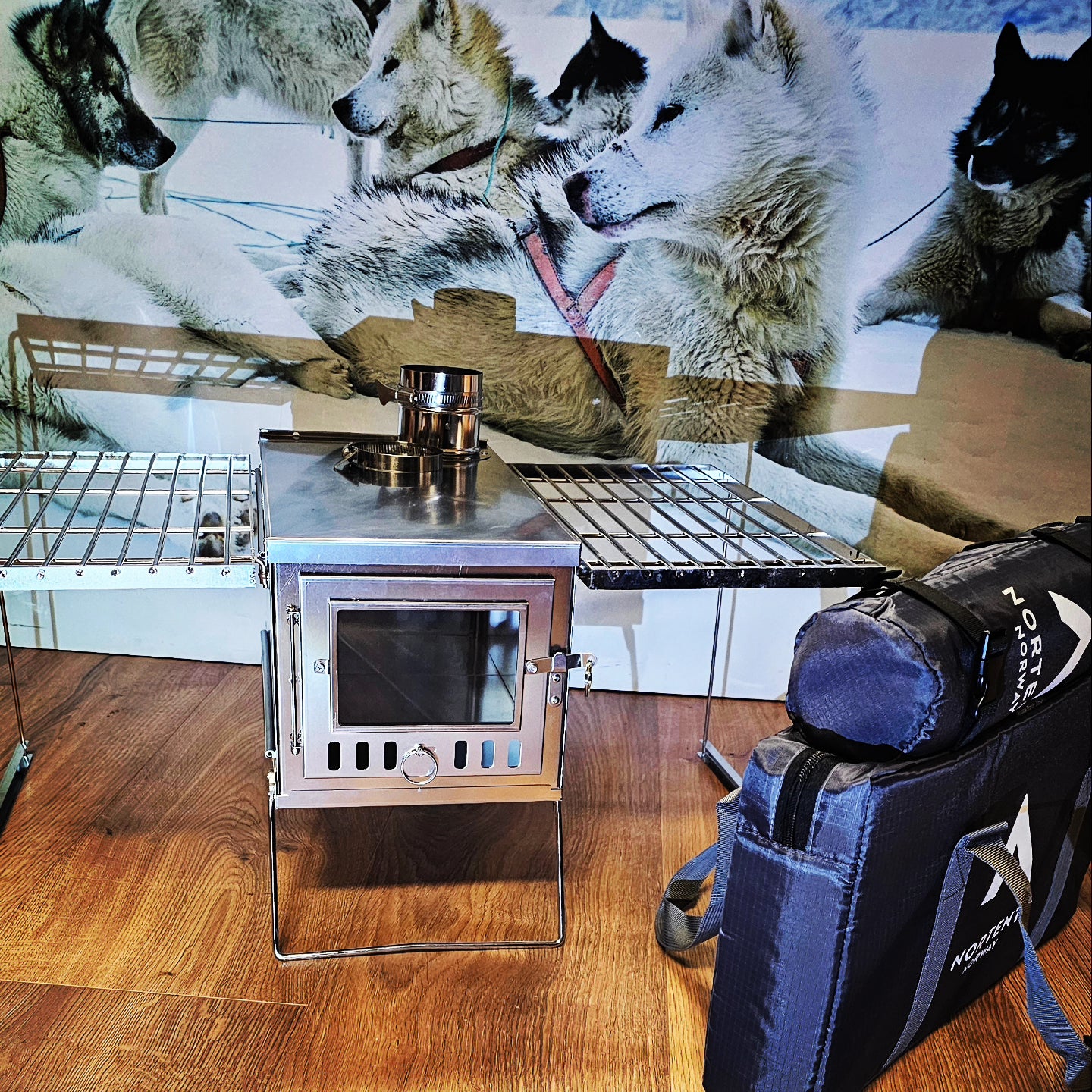 Nortent Faltbarer Zeltofen