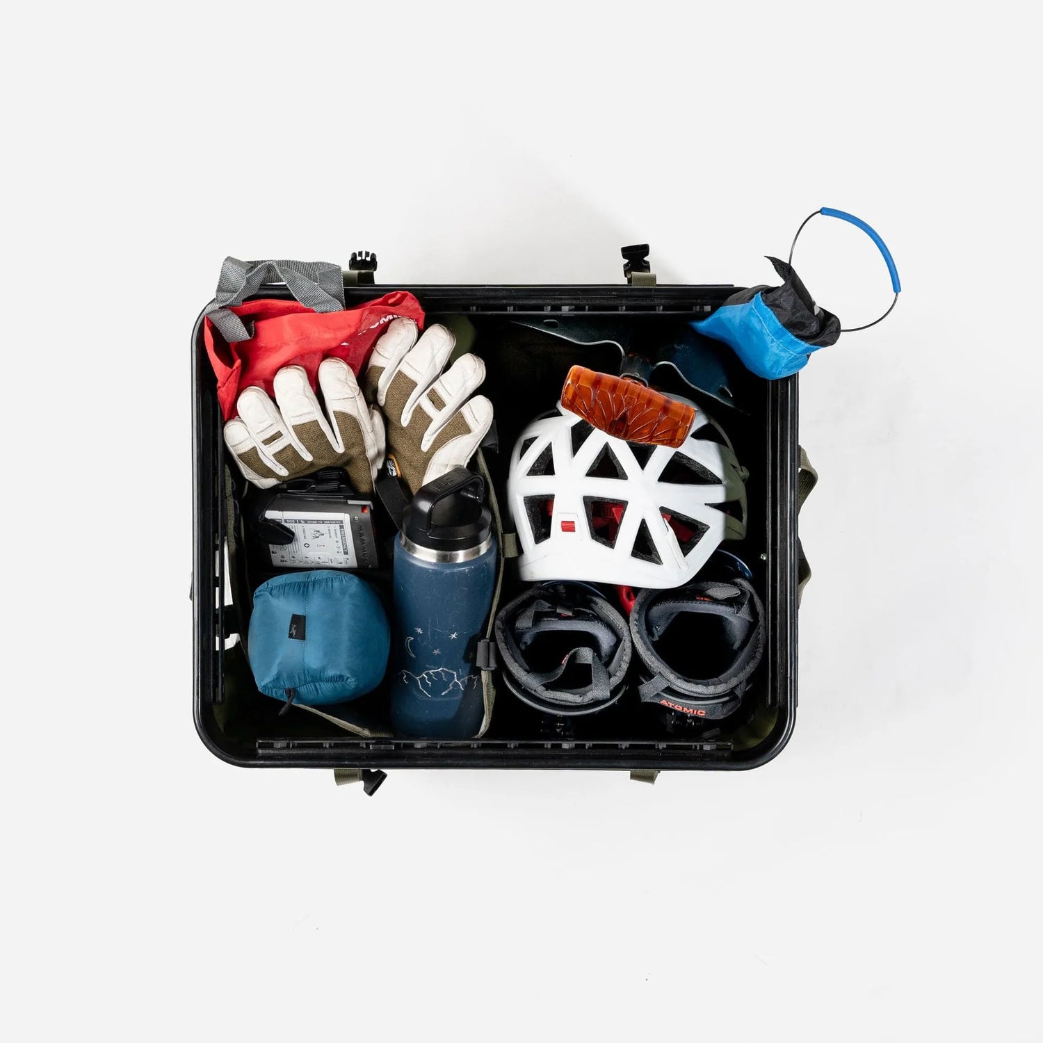 RUX 70L faltbare, wetterfeste 70-Liter-Transportbox (Tri-Fold) Orange