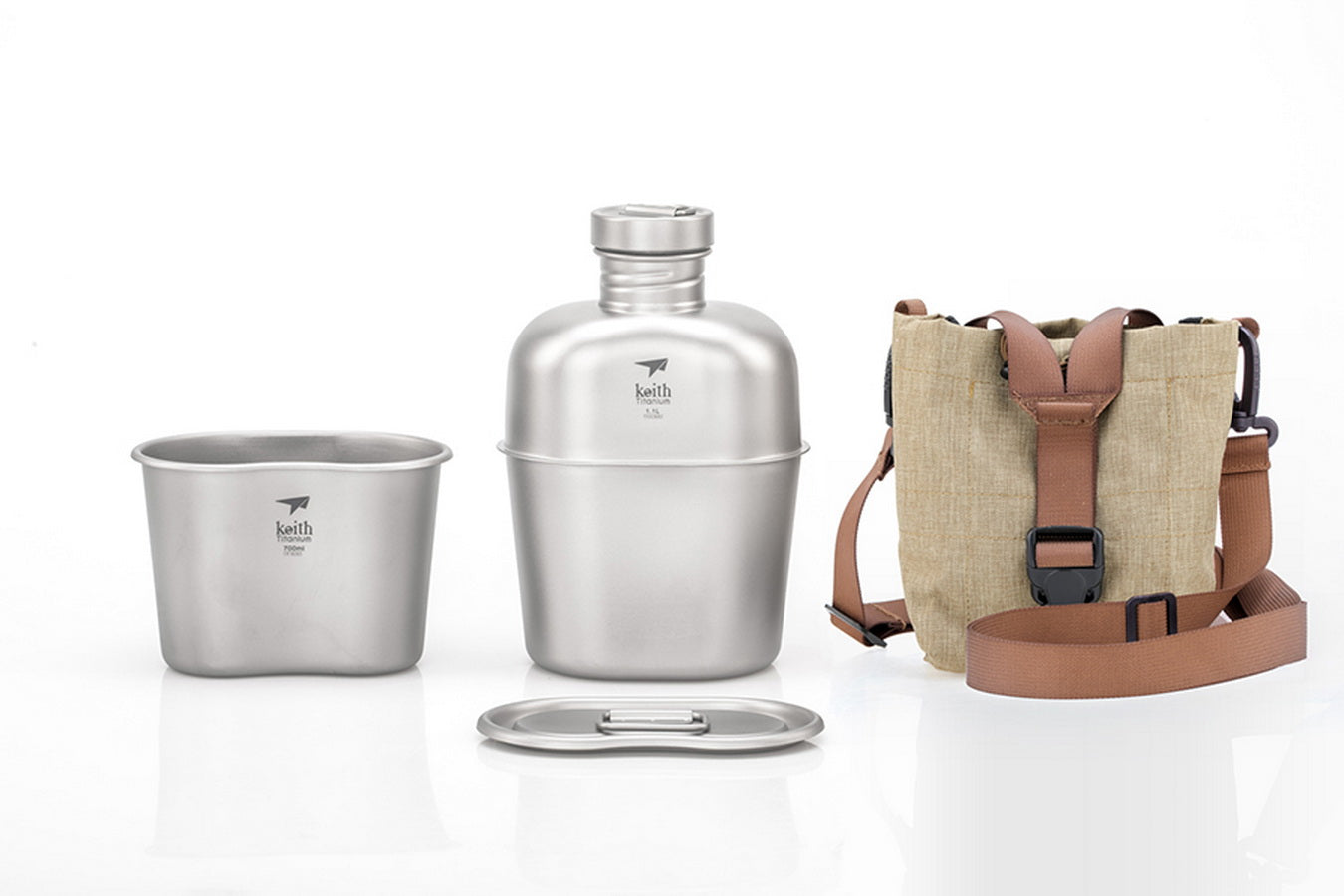 Keith Titanium Canteen Mess Kit