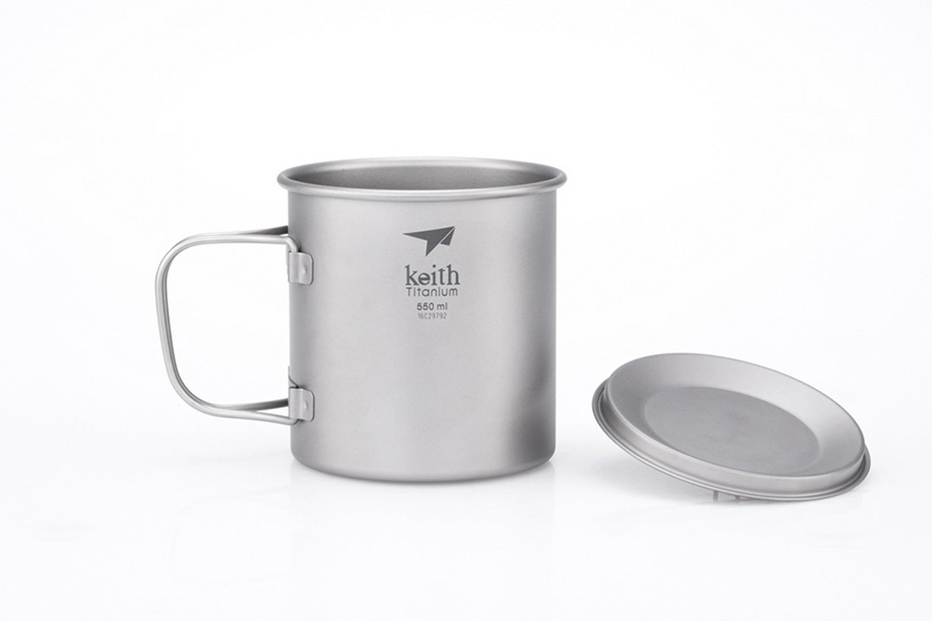 Keith Titantasse mit Deckel 0.55L