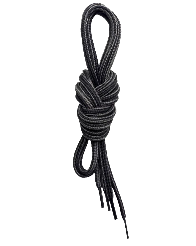 Lundhags Original-Schnürsenkel 200cm Black/Grey