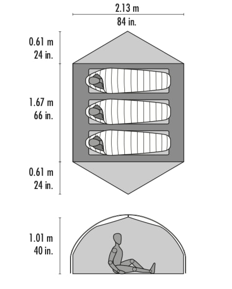 MSR Carbon Reflex 3 Green