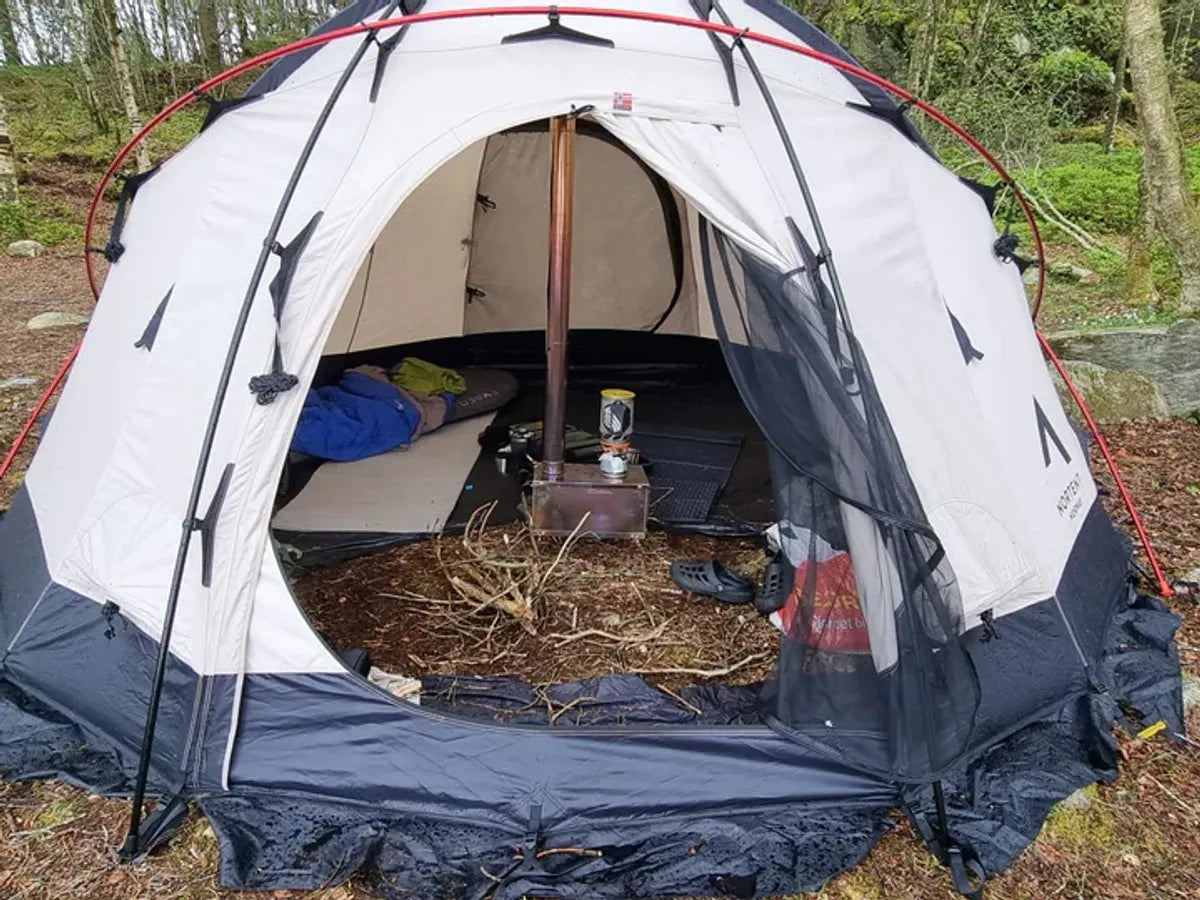 NORTENT Gamme 6 PC Polycotton-Zelt