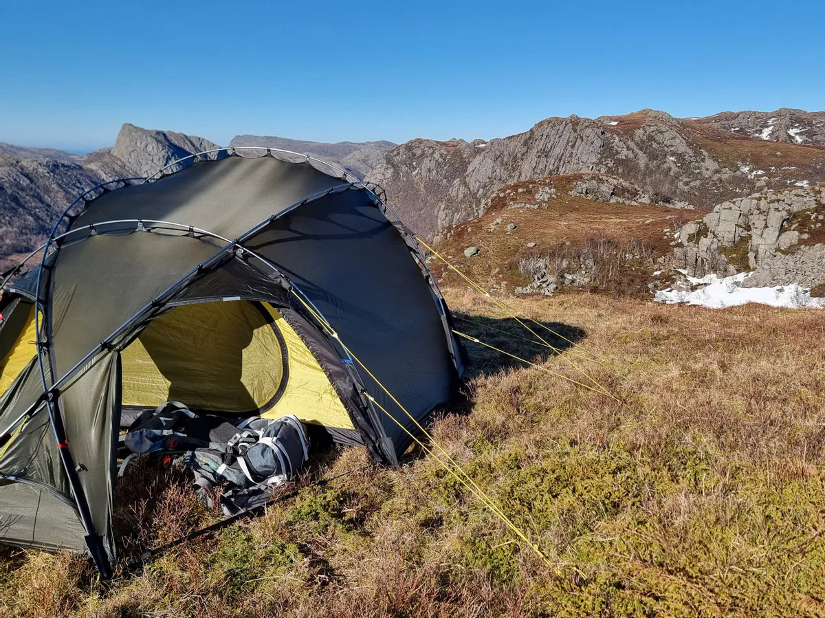 Nortent Vern 3 mit Zeltofendurchführung