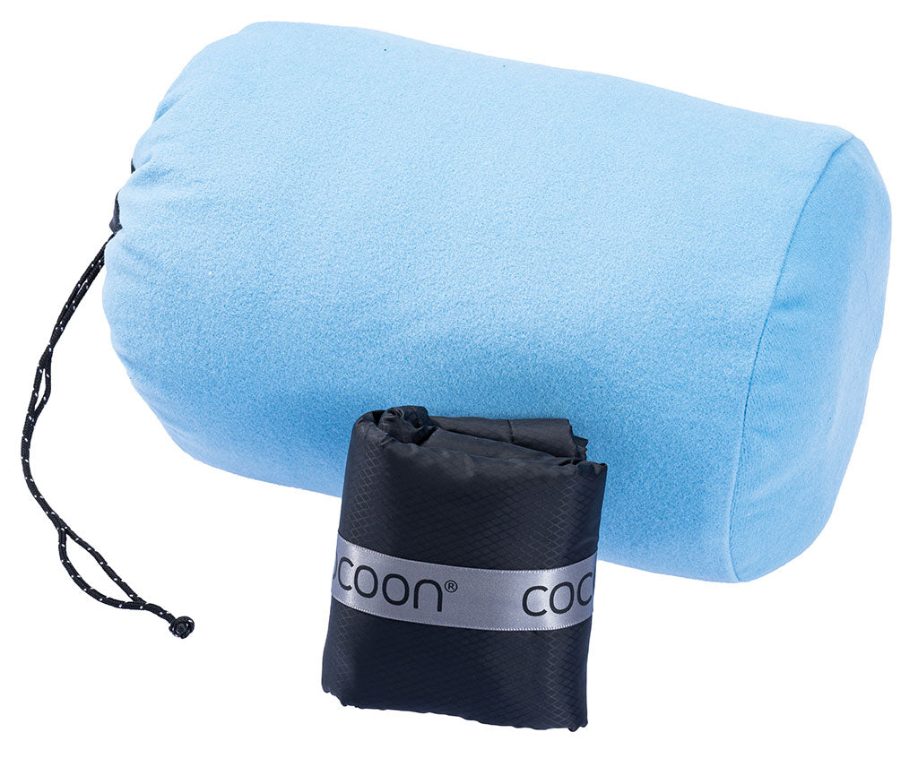 Cocoon Microfleece Polyester Pillow Stuff Sack S phantom black/light blue