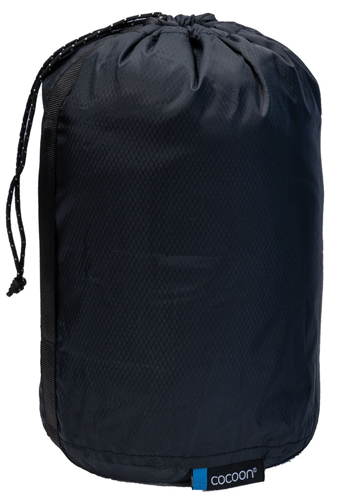 Cocoon Microfleece Polyester Pillow Stuff Sack S phantom black/light blue