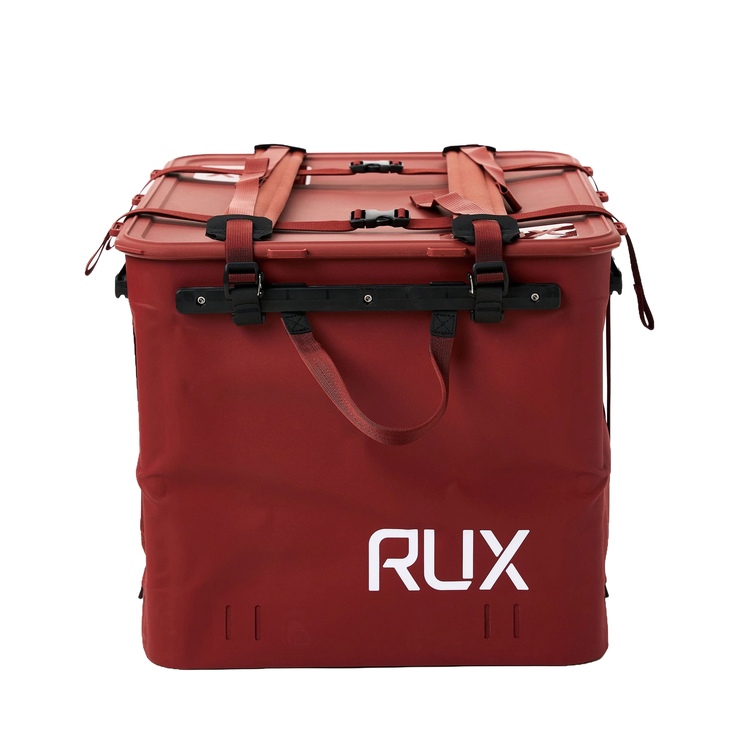 RUX 70L faltbare, wetterfeste 70-Liter-Transportbox (Press Seal) Mars Red