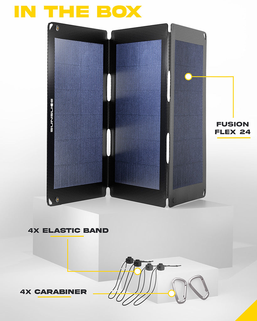 SunSlice Fusion Flex 24 - 24W Solar Panel