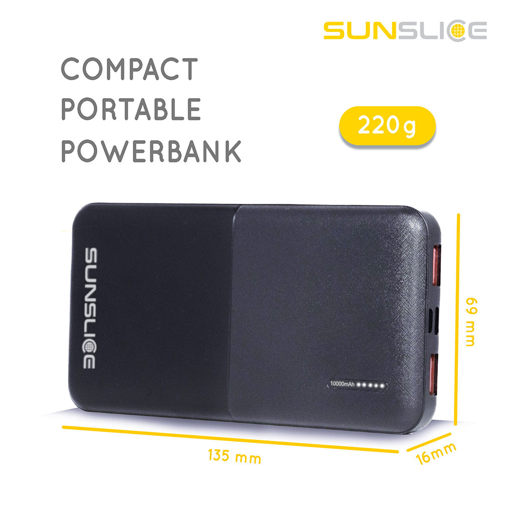 SunSlice Trekker Kit Pro 18 W Solarpanel + 10.000 mAh Powerbank