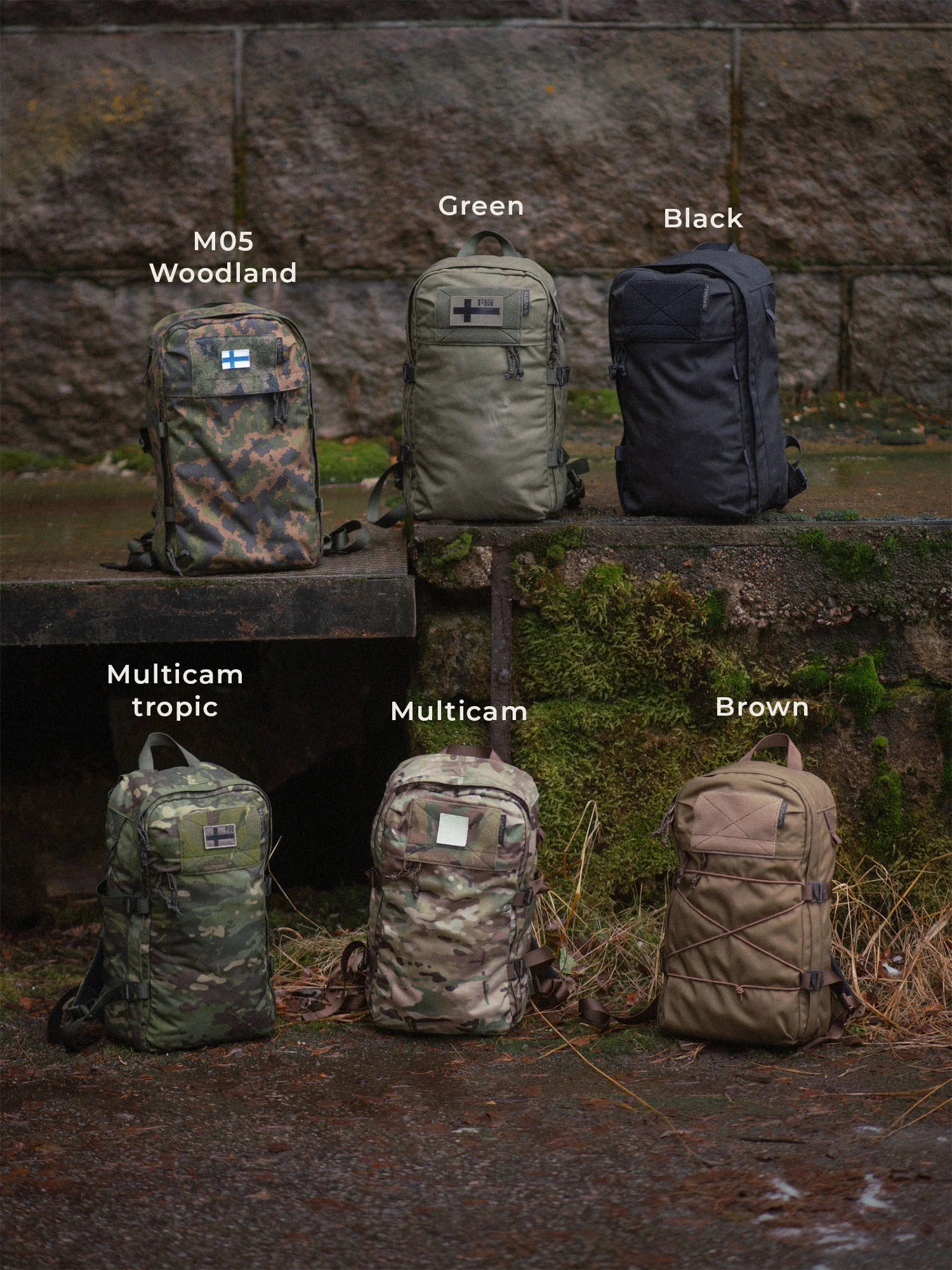 Savotta Niukka 20L – Minimalistischer & robuster Daypack Black