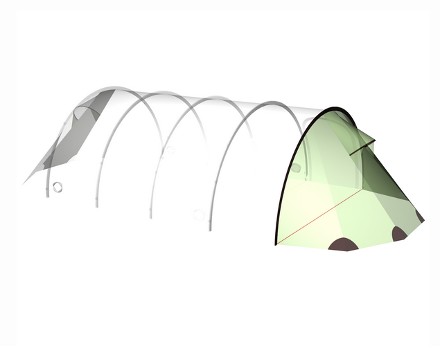 Hilleberg Stalon XL Vestibule green