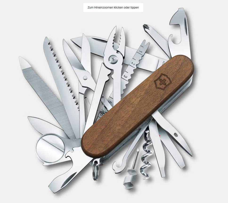 Victorinox Swiss Champ Wood, 91 mm