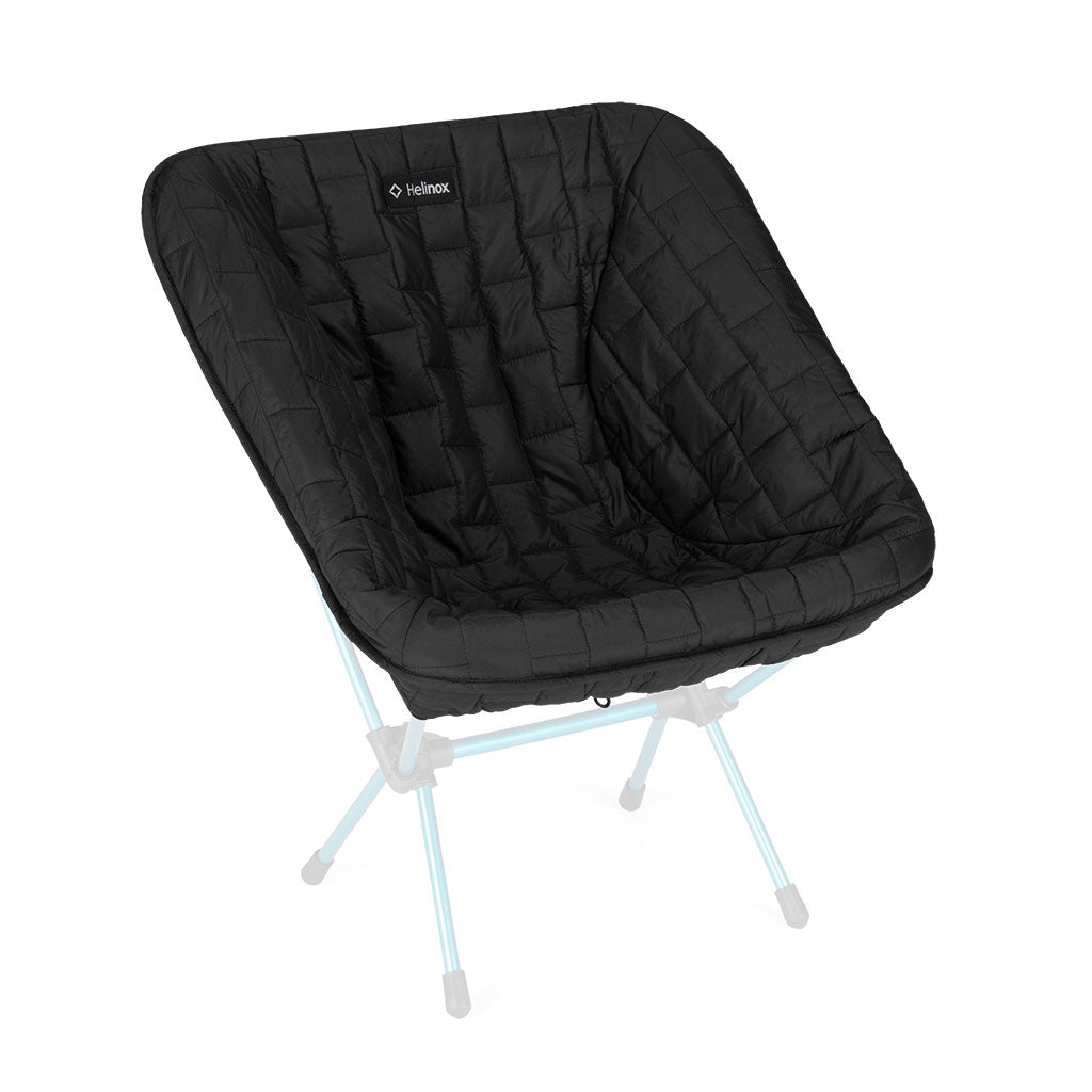 Helinox Seat Warmer Chair One/Zero/Swivel Chair Black/Coyote Tan Quilted