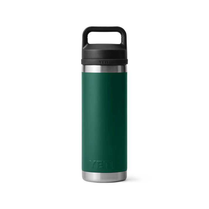 YETI Rambler® 18 oz (532 ml) Thermosflasche Black Forest Green