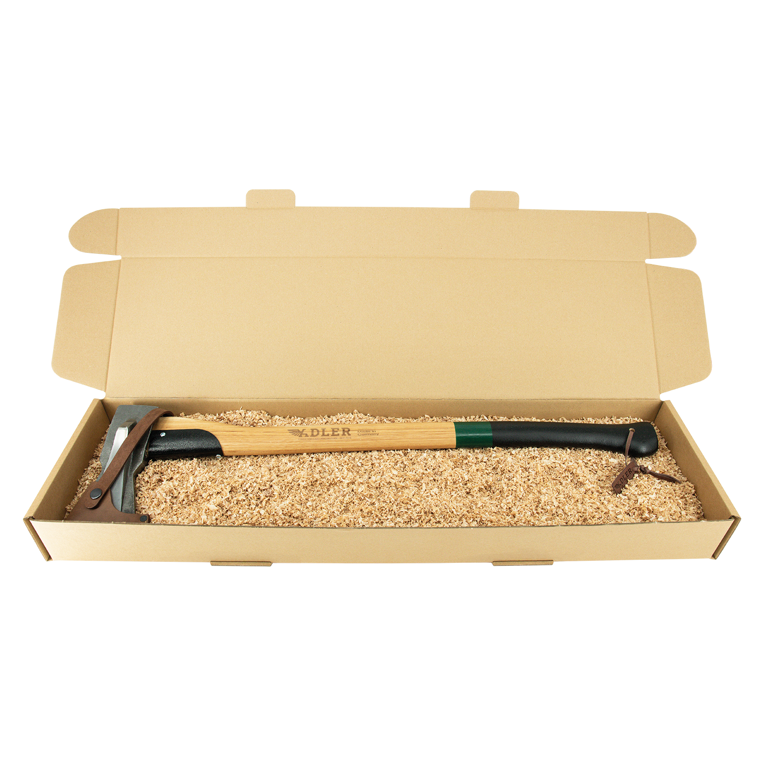 Adler Spaltaxt (inkl. Lederschutz)