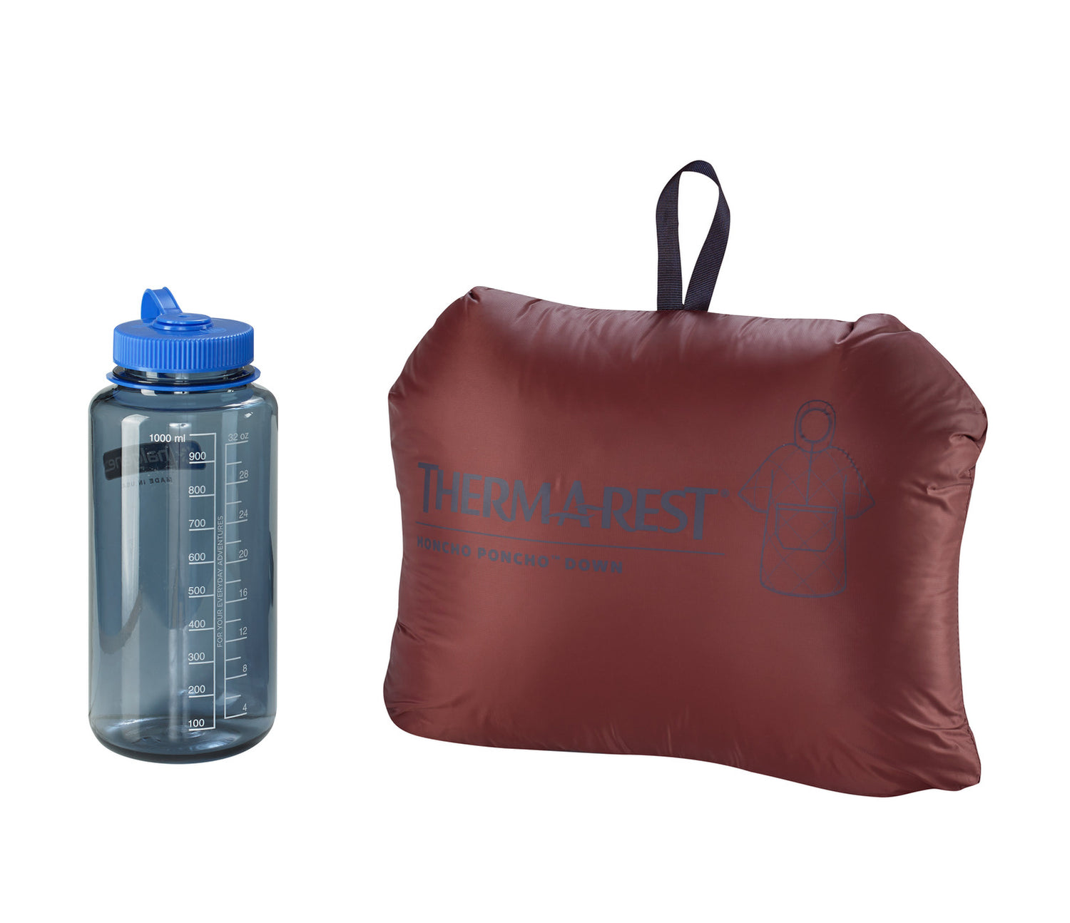 Thermarest Honcho Poncho Down Burgundy
