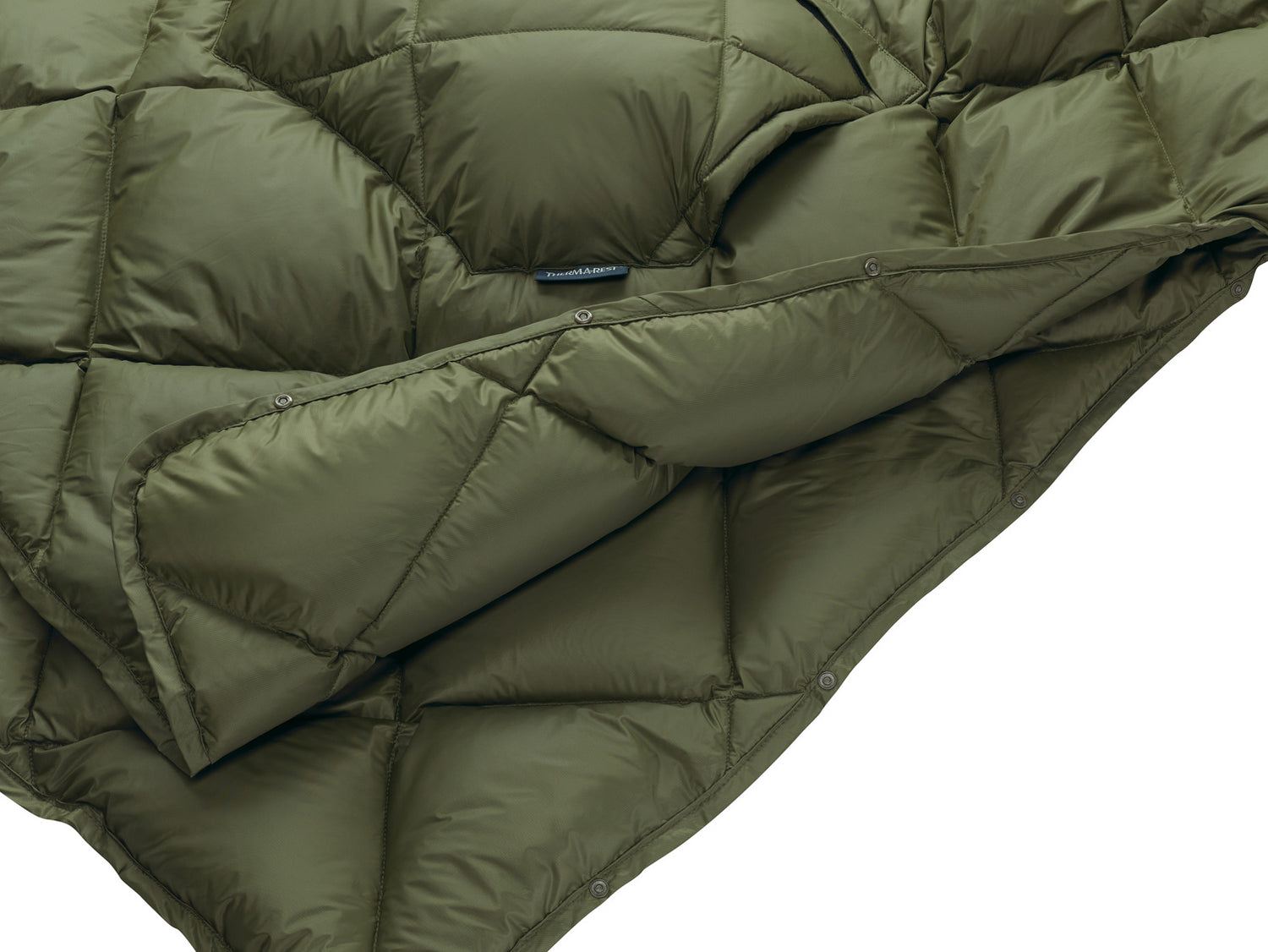 Thermarest Honcho Poncho Down Dark Olive