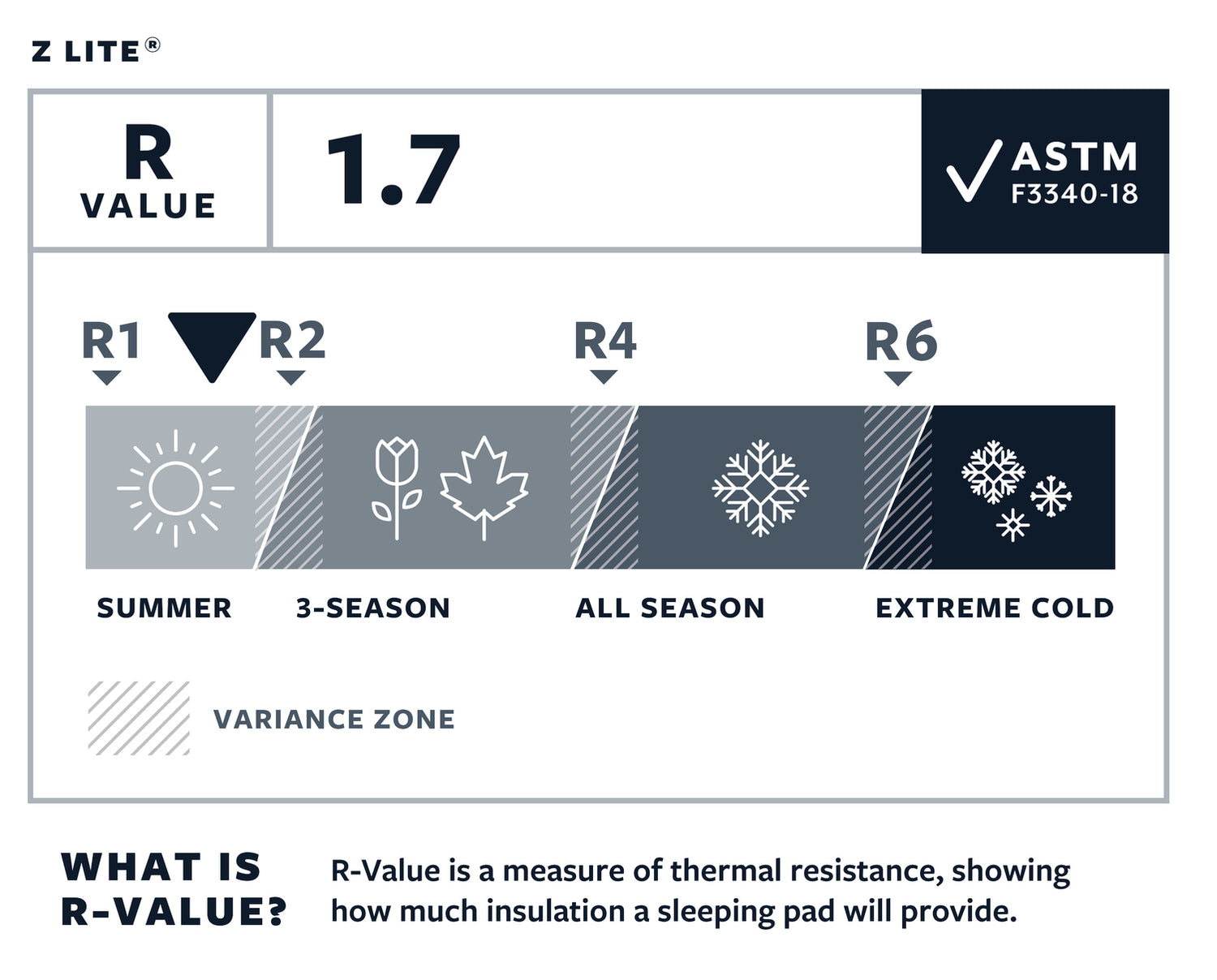 Thermarest Z Lite Regular Oak/Anthracite