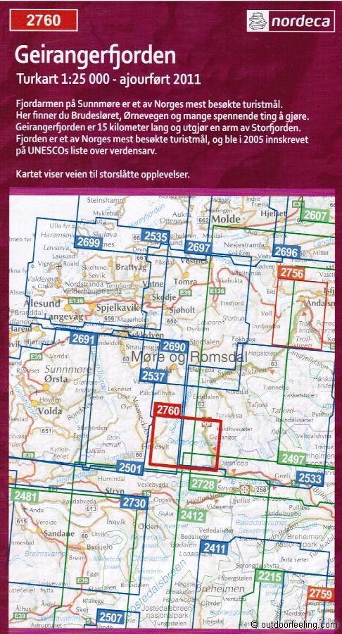 Turkart Geirangerfjorden