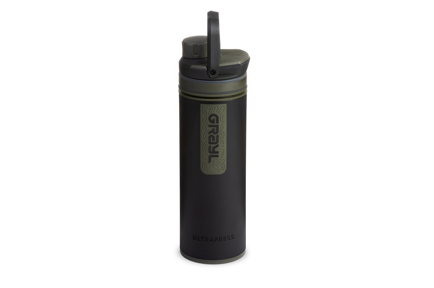Grayl Ultrapress Purifier Bottle - Camp Black