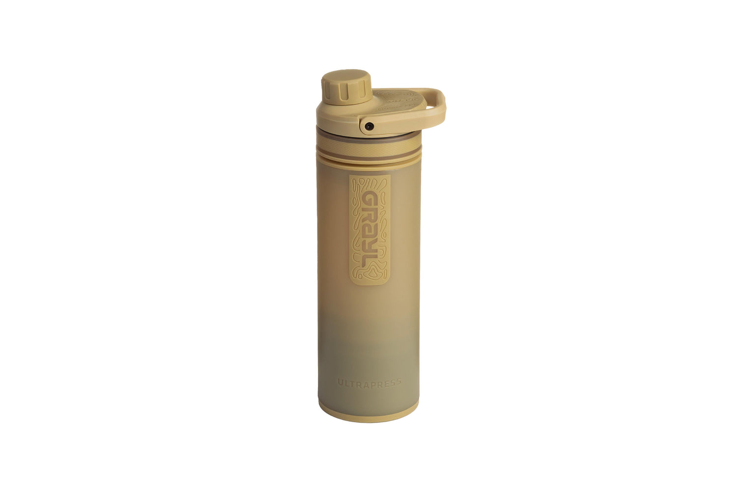 Grayl Ultrapress Purifier Bottle - Desert Tan