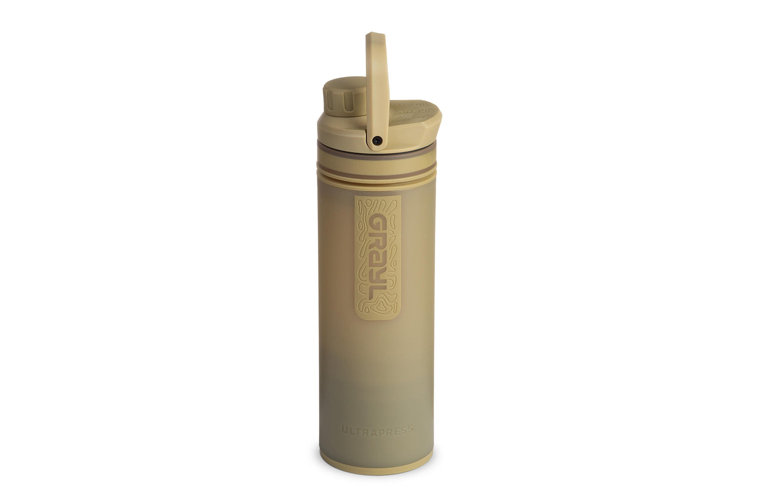 Grayl Ultrapress Purifier Bottle - Desert Tan
