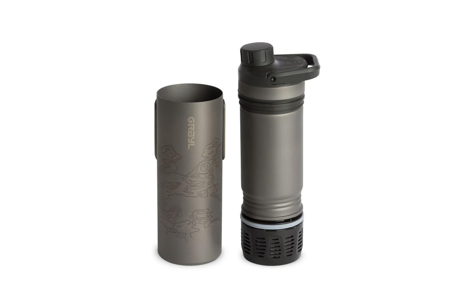 Grayl Ultrapress Purifier Titanium Wasserfilter 0.5L