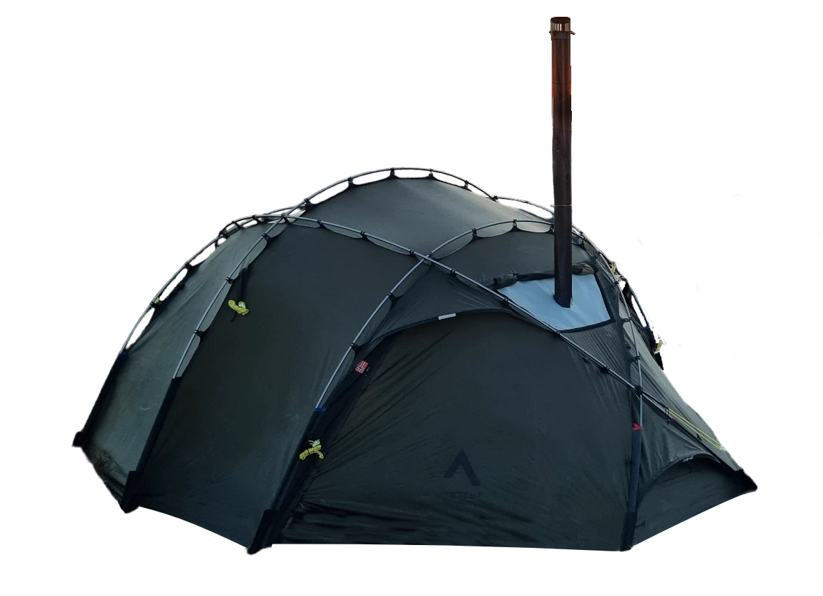 NORTENT Vern 2 mit Zeltofendurchführung