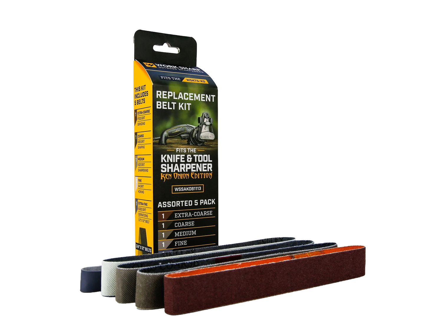 Work Sharp WSKTS Ken Onion Edition Belt Kit