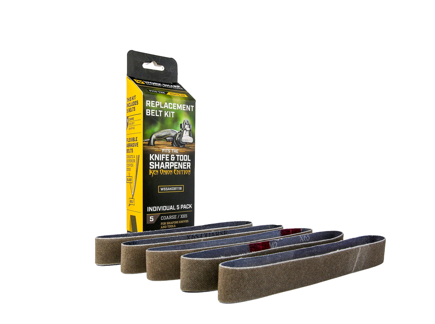 Work Sharp WSKTS Ken Onion Edition Belt Kit X65 Coarse