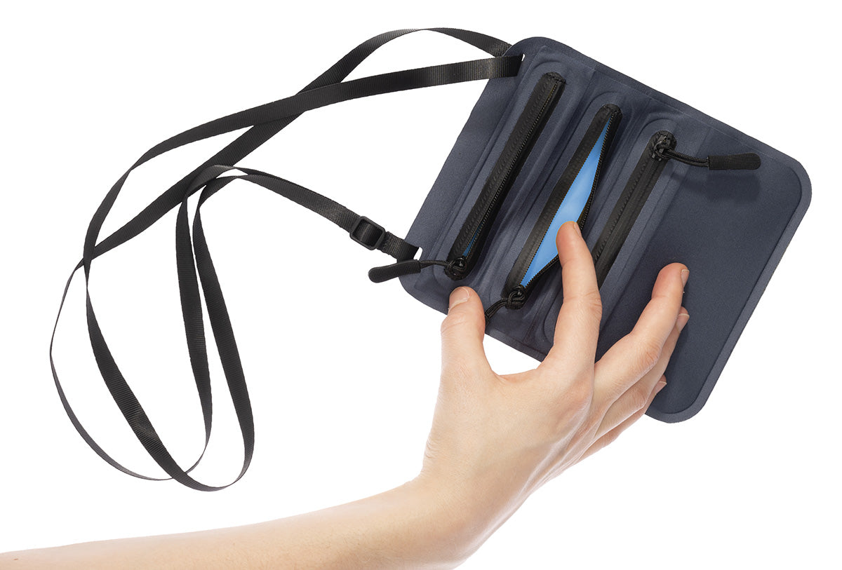 Cocoon Secret Neck Wallet navy/blue