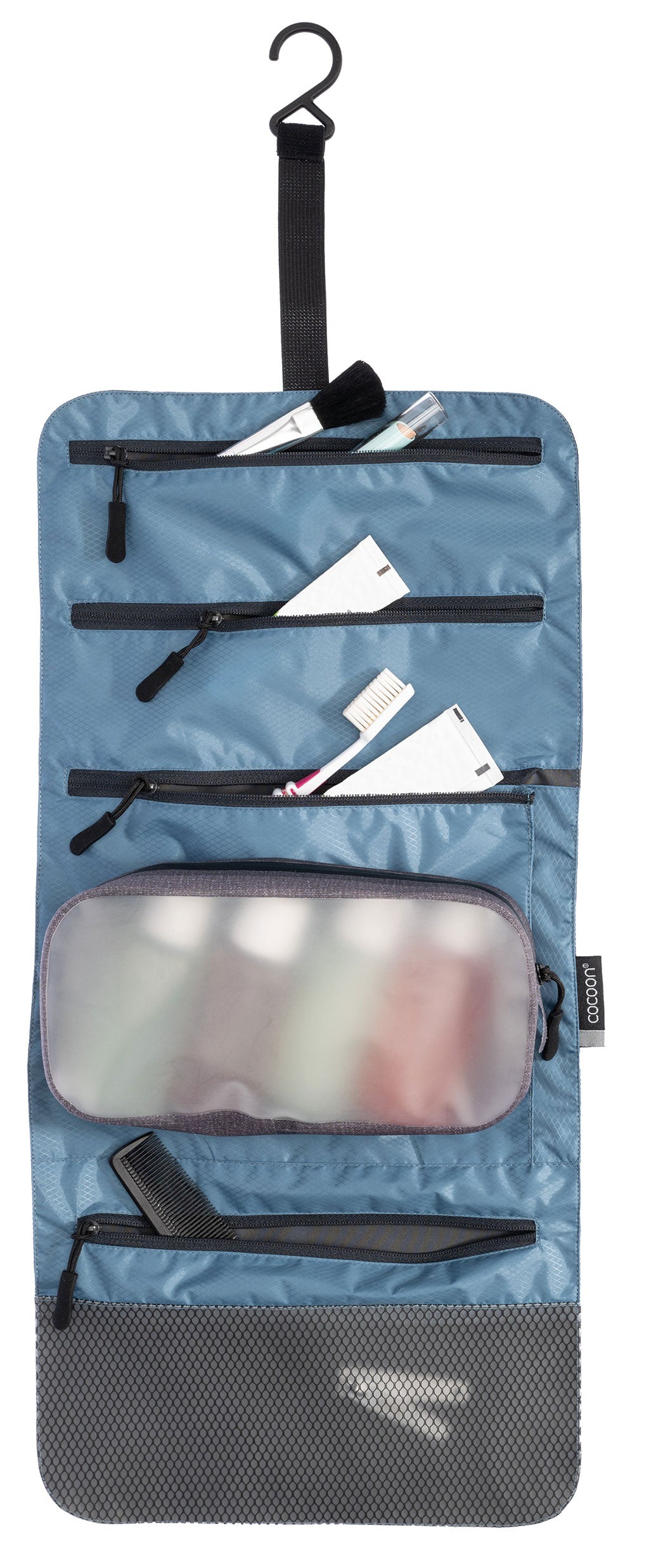 Cocoon Hanging Toiletry Kit Minimalist Light phantom black/ash blue