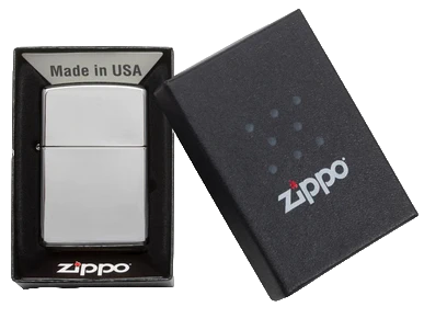 Zippo High Polish Chrome Feuerzeug