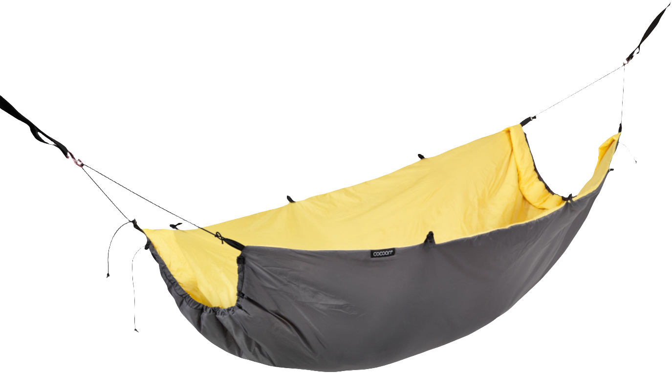 Cocoon Hammock Underquilt shale / yellow sheen