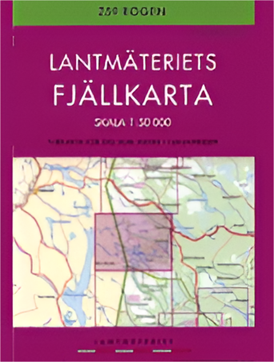 Fjällkartan Z59 Rogen