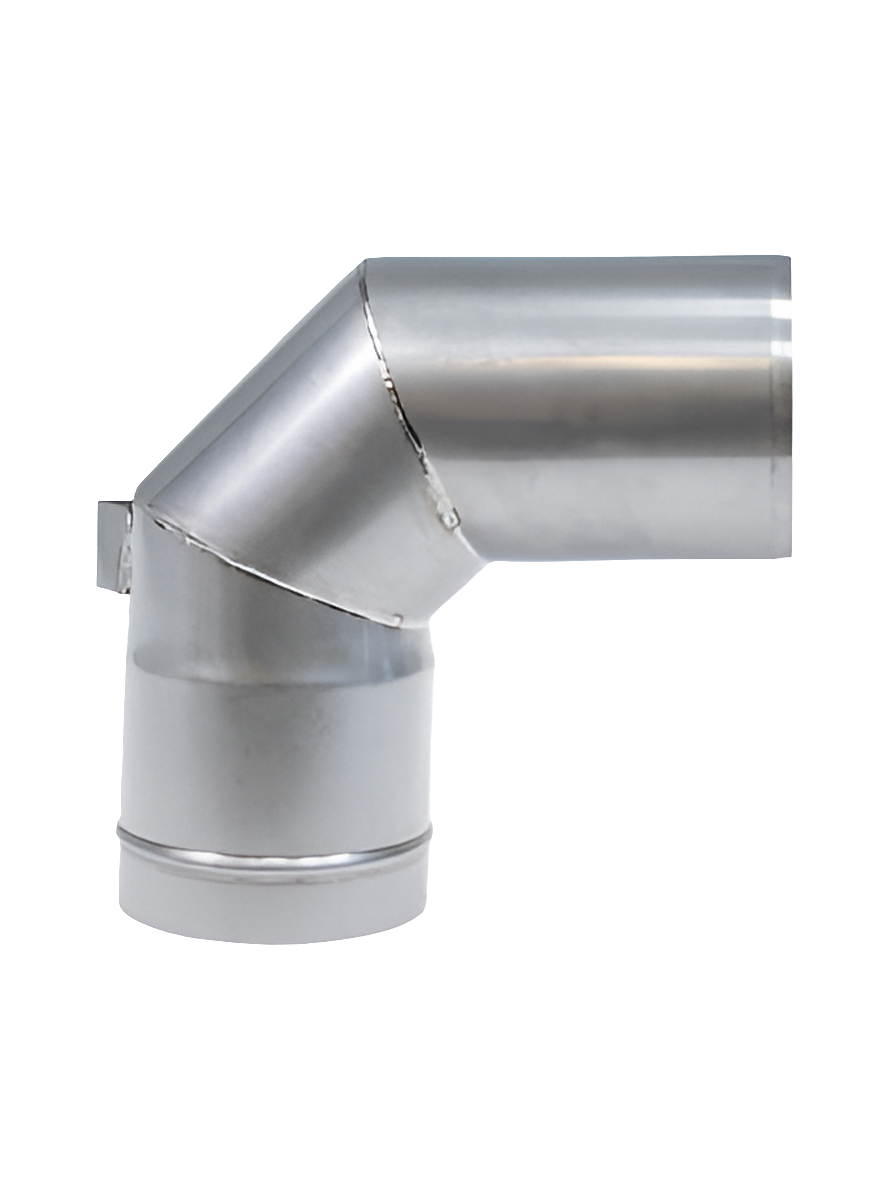 Nordisk Torden Ersatzofenrohr mit 90° Winkel