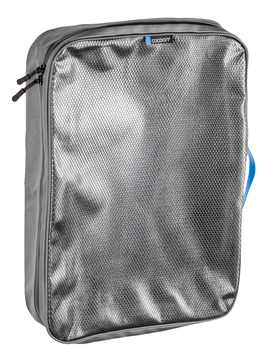 Cocoon Cocoon Packing Cube with Laminated Net Top XL grey/black