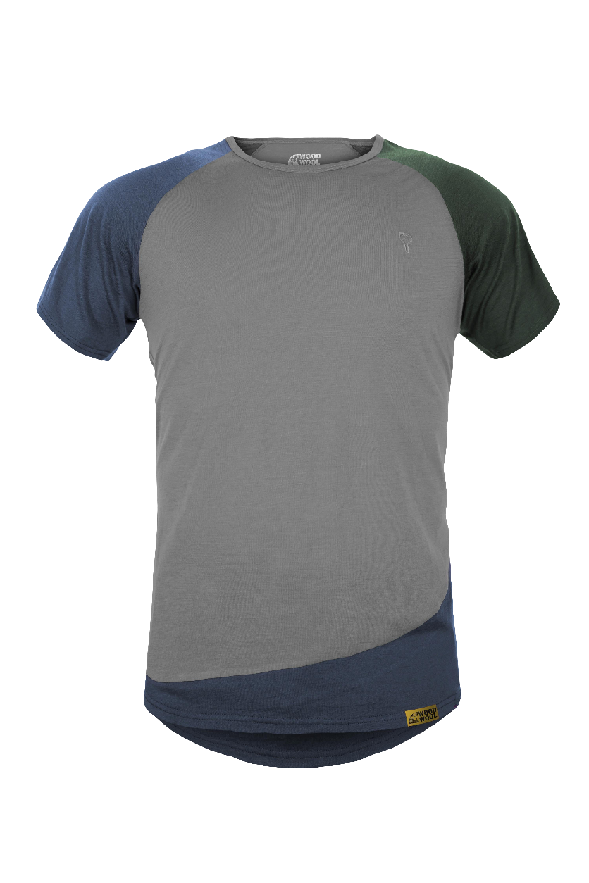 Grüezibag WoodWool T-Shirt Mr. Kirk Slate Grey