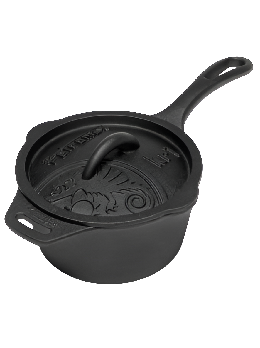 Petromax Gusseiserne Kasserolle mit Deckel KR1