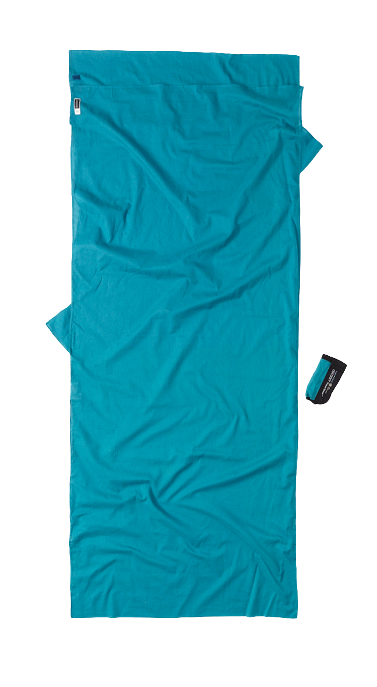 Cocoon Egypt. Cotton Insect Shield TravelSheet laguna blue