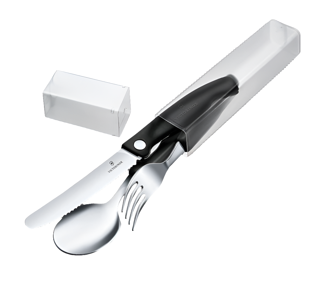 Victorinox Swiss Classic Set aus Gemüsemesser Gabel und Löffel