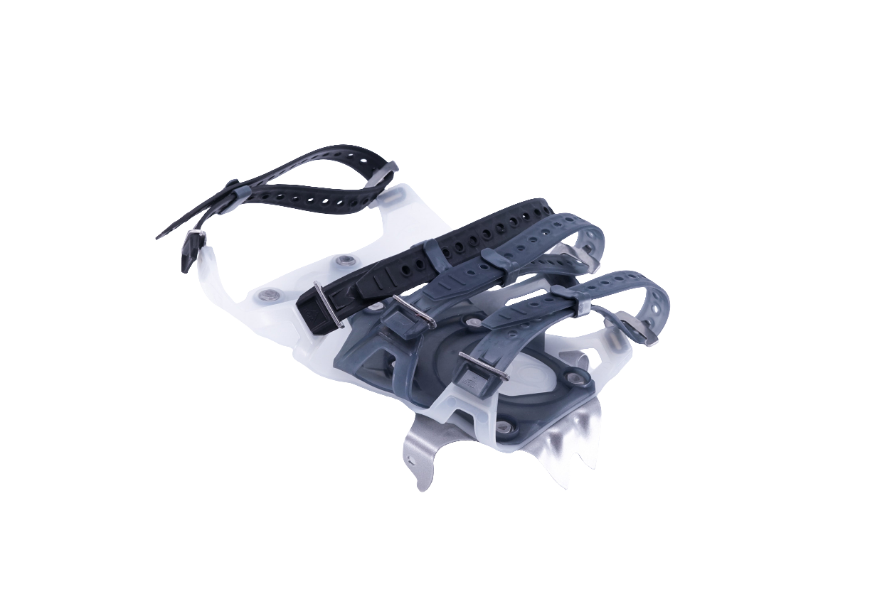 MSR Binding PosiLock AT Lightning Ascent 3 Strap Mens Right Gray Crampon (128mm)