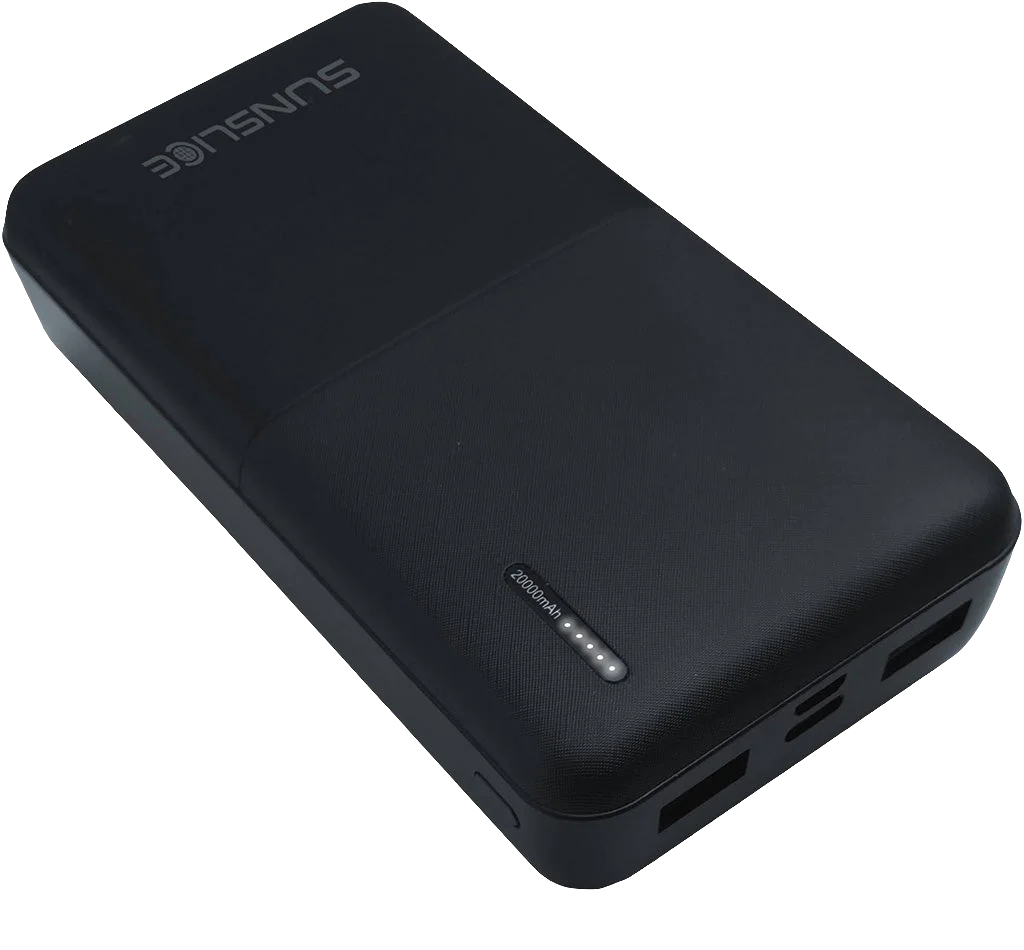 SunSlice Gravity 20 – 20.000 mAh Powerbank für Smartphones, Tablets