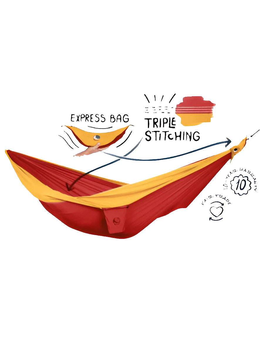 Ticket To The Moon KING SIZE HAMMOCK