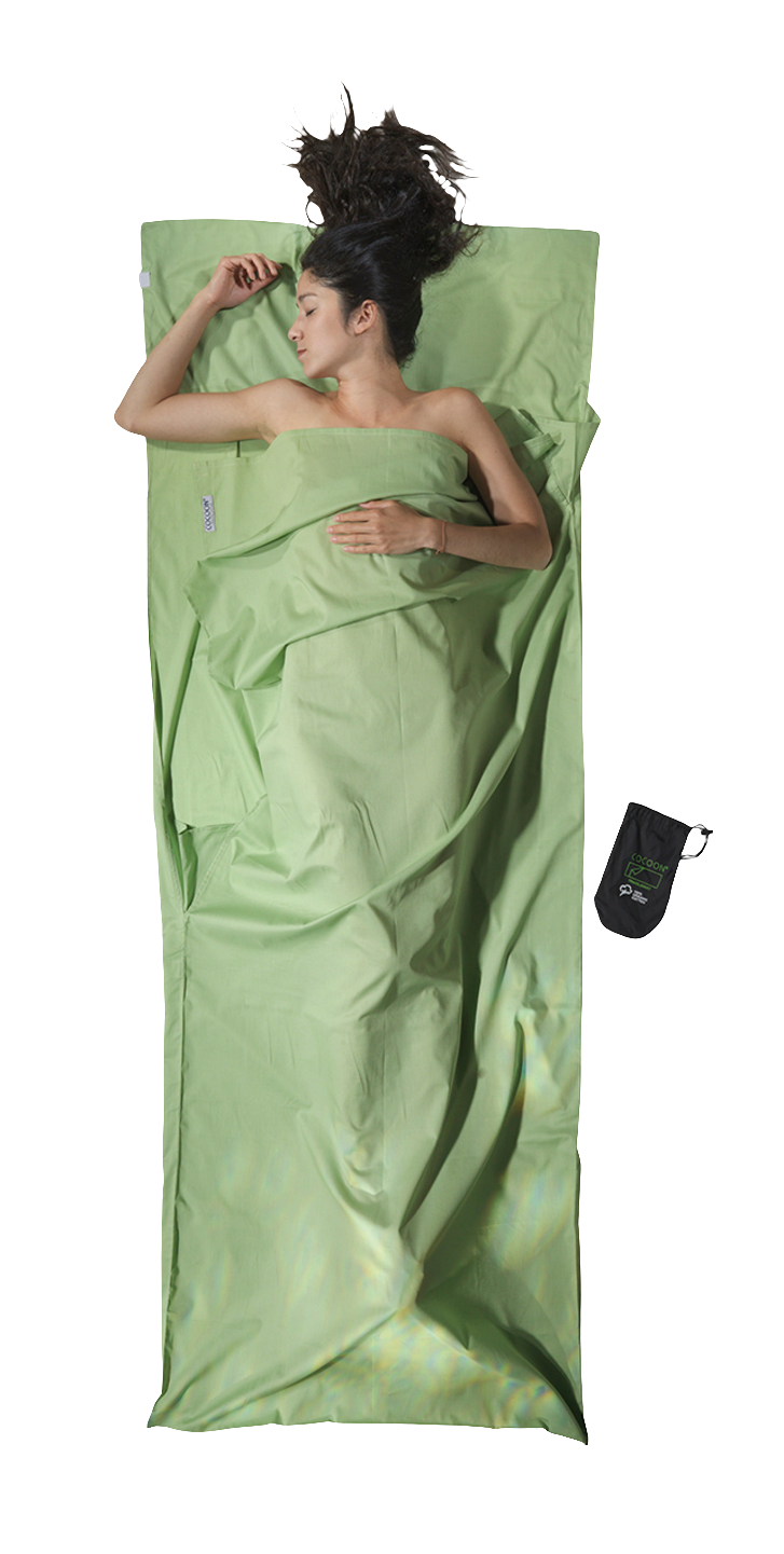Cocoon Organic Cotton TravelSheet forest shade